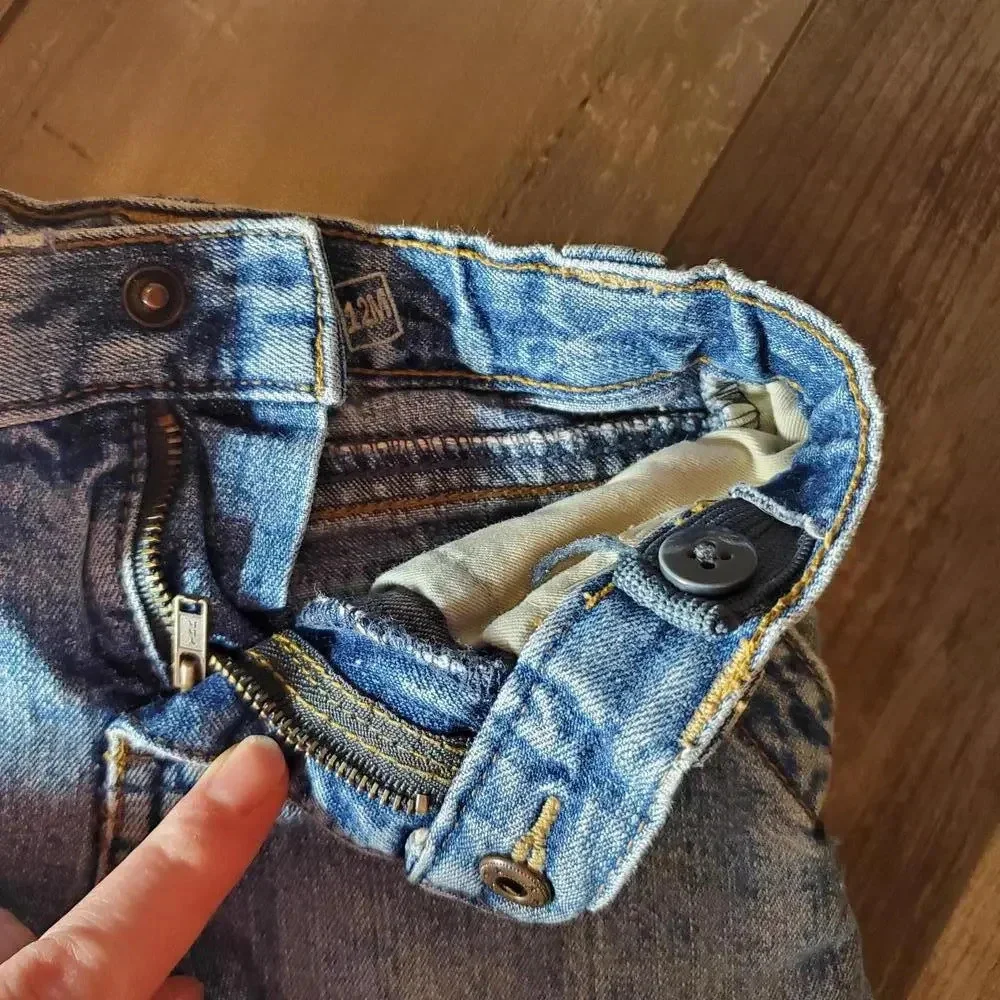 Genuine Kids by OshKosh Size 12m Baby Toddler Boy Jean Short Medium Wash Blue